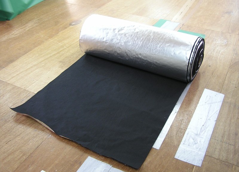 片面アルミガラスクロス貼り耐熱フェルト